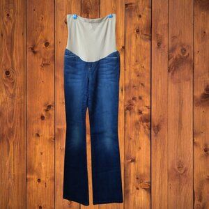 Maternity Joes Jeans Size 29 Bootcut Blue Denim Jeans Comfort Pockets Classic